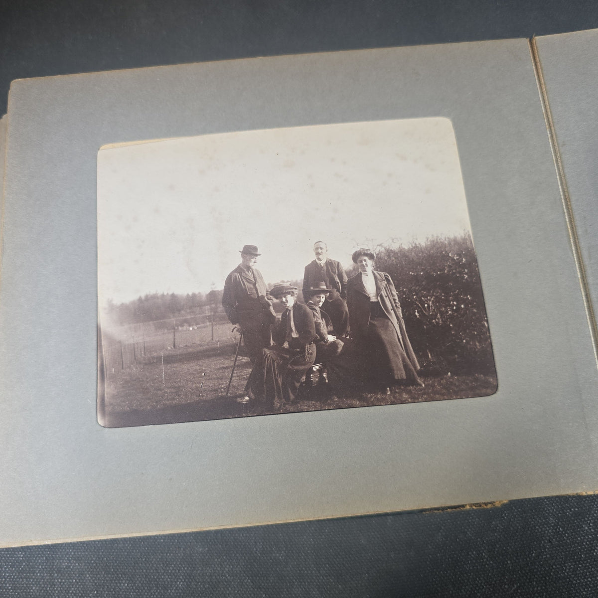 Antique Photo Album of British India Photographs including Dogs, Colonial Architecture, Encampments, and Monuments