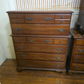 Lot 006 - 20th Century Dresser, Chest on Chest