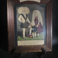 Lot 007 - Antique "The Wonderful Albino Family" Hand-Colored Lithograph Print, Barnum's Gallery of Wonders No. 14, Published by Currier & Ives, 152 Nassau Street, New York, Framed, 14-3/4" W x 17-3/4" H