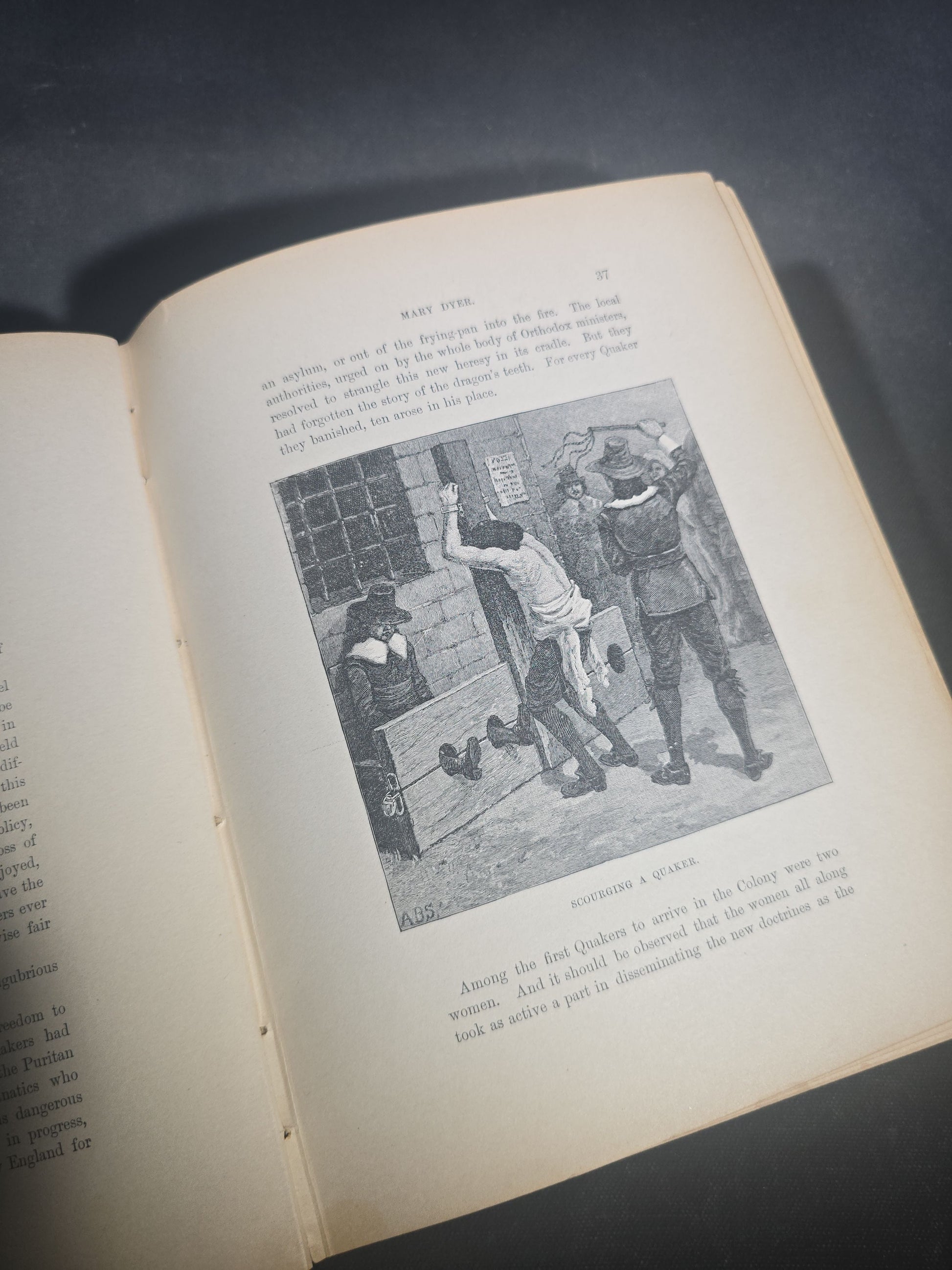 "A Book of New England Legends and Folk Lore in Prose and Poetry" Antique Illustrated Folklore Book by Samuel Adams Drake, Illustrated by F. T. Merrill, Published by Roberts Brothers, Boston, Massachusetts, 1884