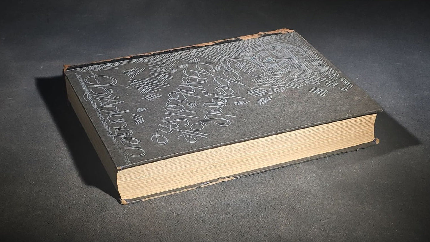 "Geheimnisvolle und Phantastische Erzahlungen" ("Mysterious and Fantastic Tales") Vintage German-Language Edgar Allan Poe Book, Illustrated by Arthur Rackham, Published by Deutsche Buch-Gemeinschaft, Berlin, Germany, 1930s