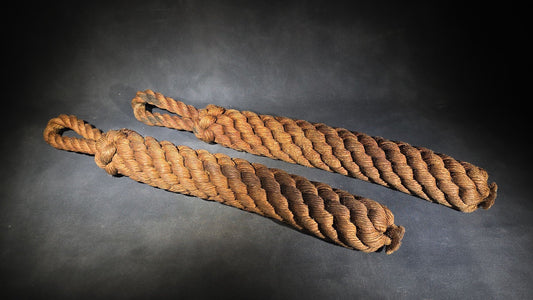 Pair of Vintage Rope Boat Fenders