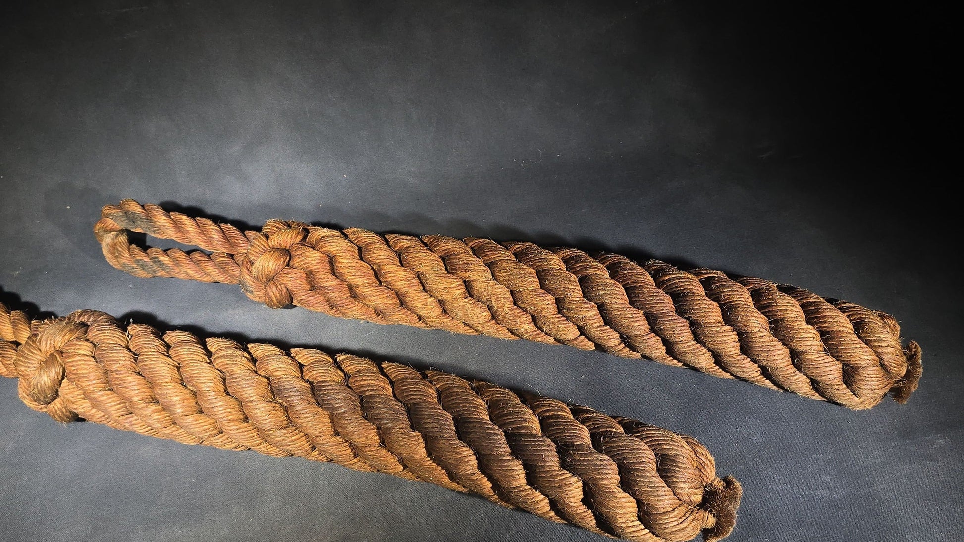 Pair of Vintage Rope Boat Fenders