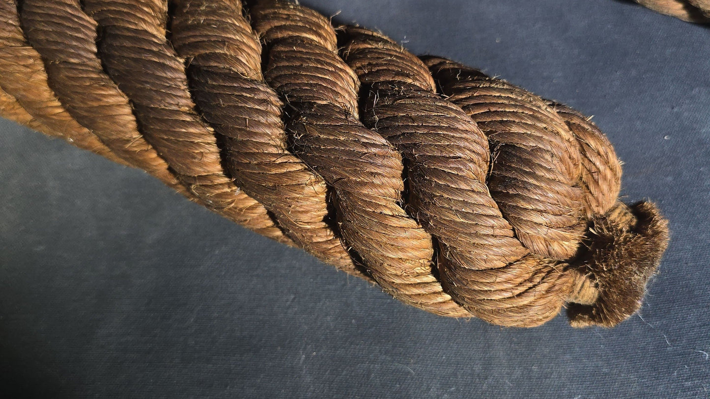 Pair of Vintage Rope Boat Fenders