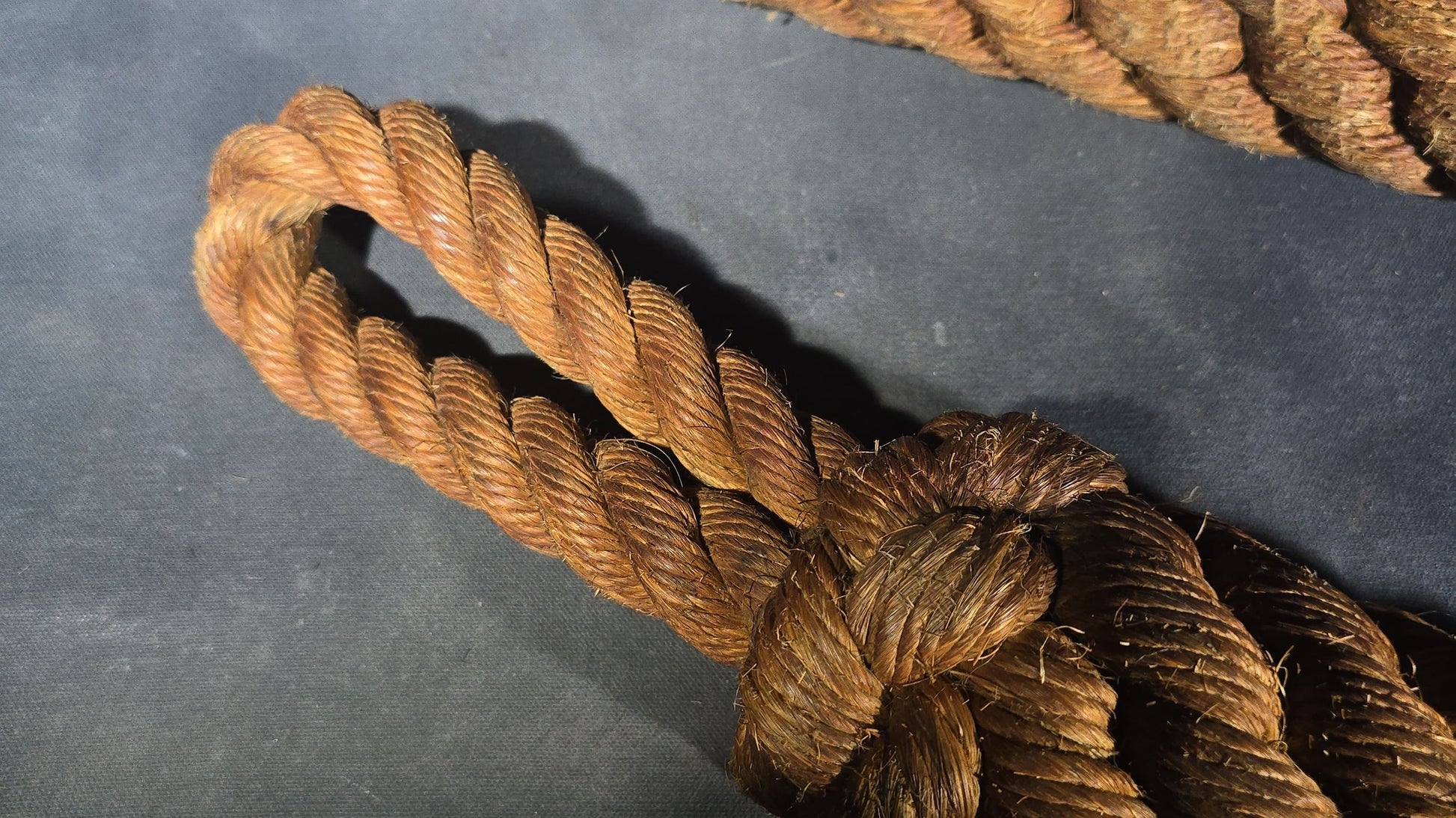 Pair of Vintage Rope Boat Fenders