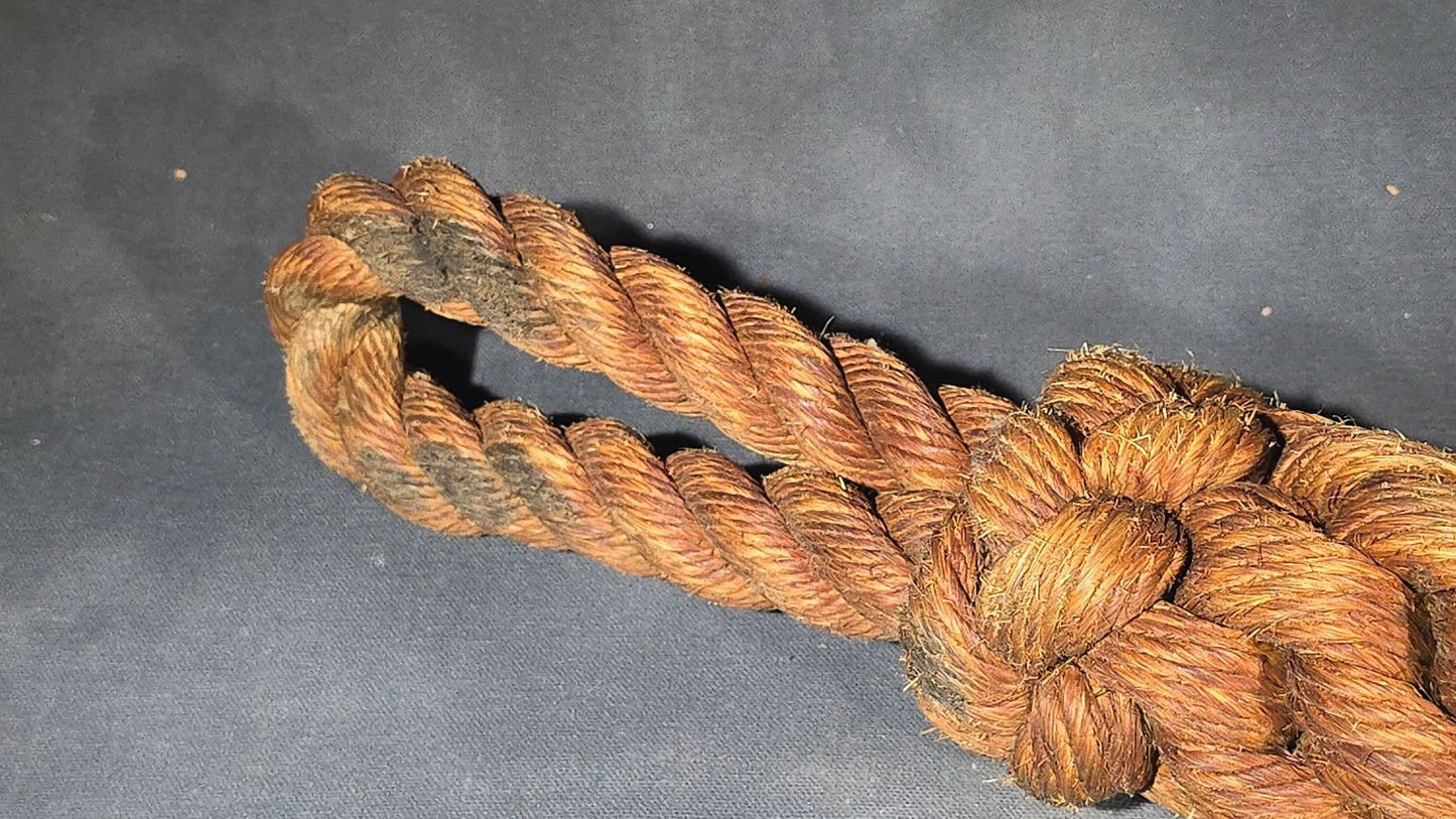 Pair of Vintage Rope Boat Fenders