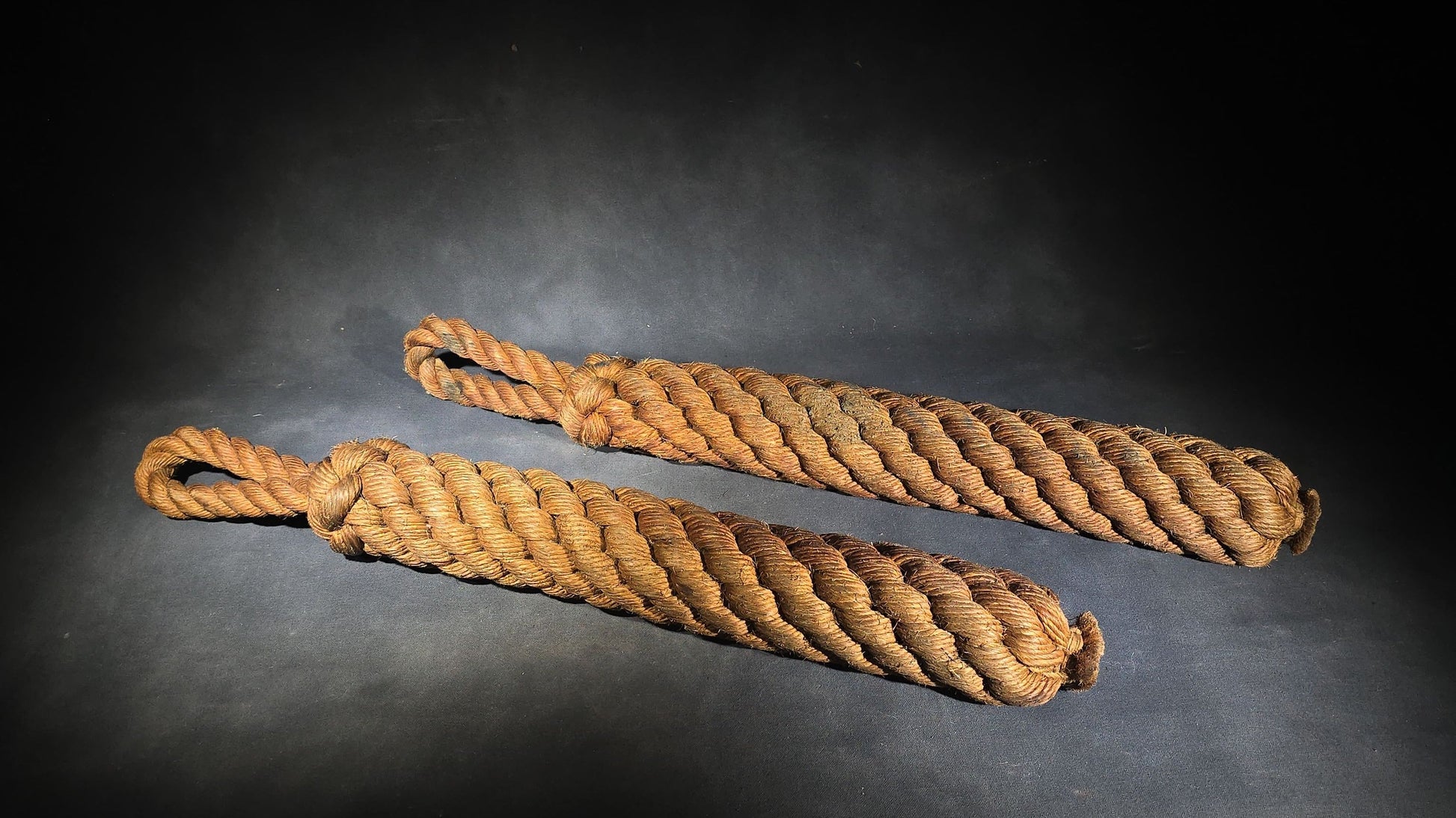 Pair of Vintage Rope Boat Fenders