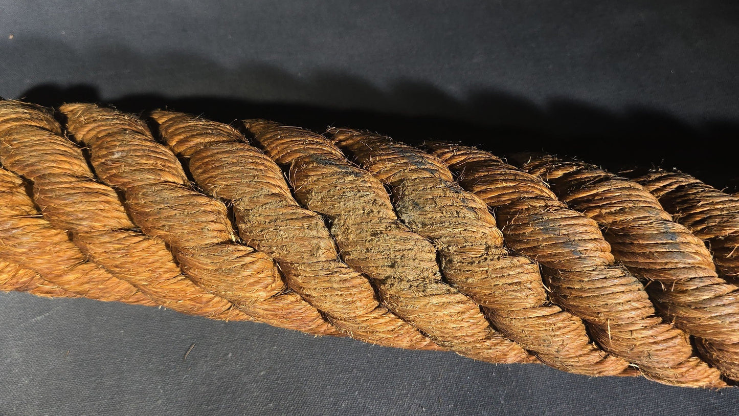 Pair of Vintage Rope Boat Fenders