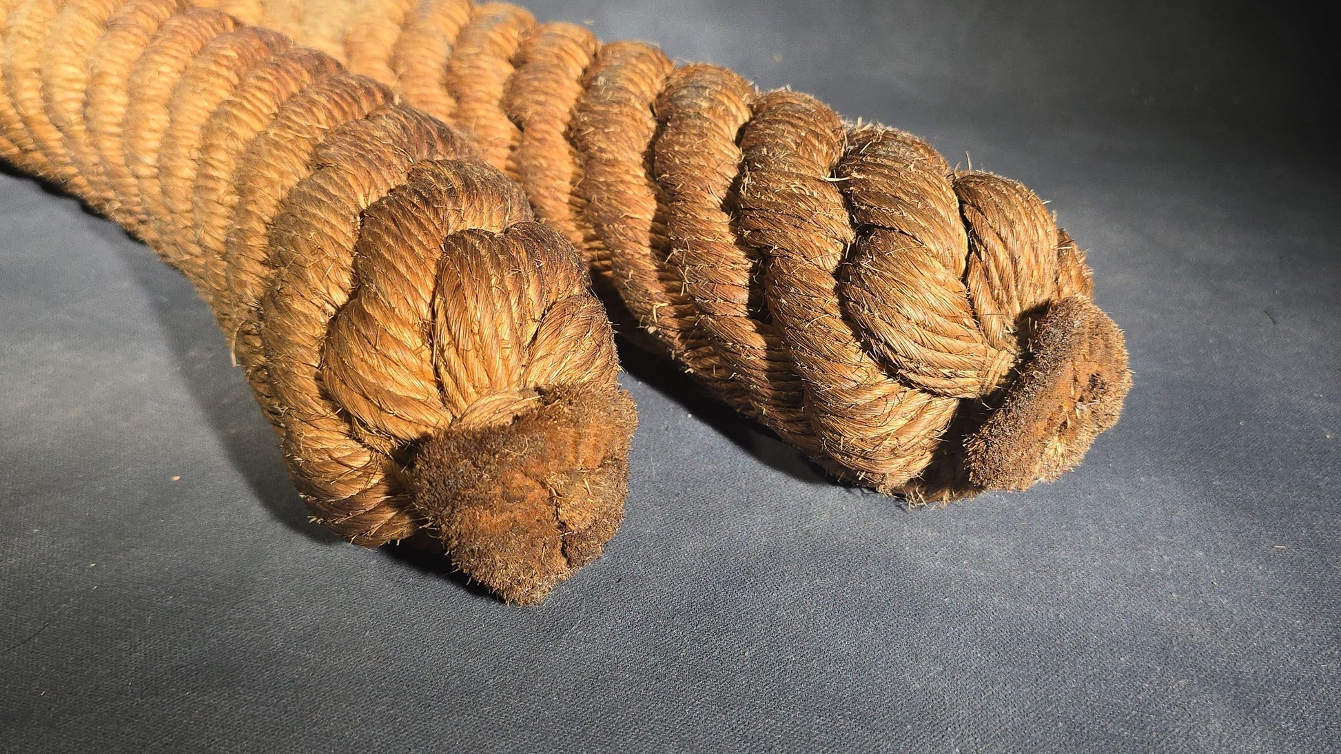 Pair of Vintage Rope Boat Fenders