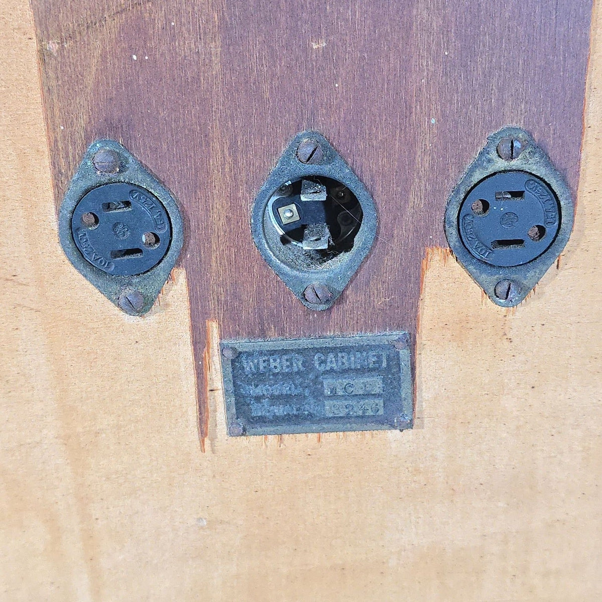 Antique Dental Cabinet with Multi-Drawer Base and Glass-Front Upper Cabinets, Manufactured by Weber