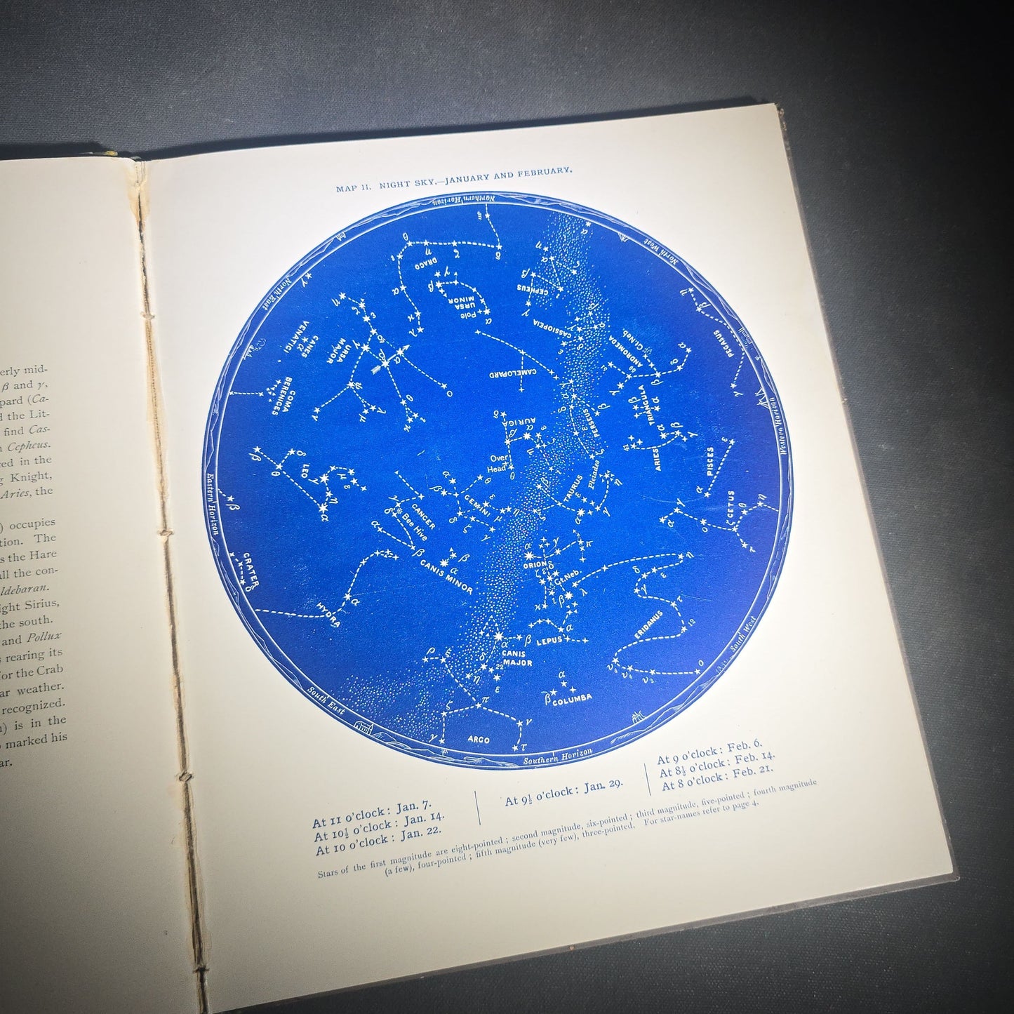 "Half-Hours with the Stars" Antique Astronomy and Constellation Guide with 12 Star Maps by Richard A. Proctor, Published by G. P. Putnam's Sons, New York, 1887