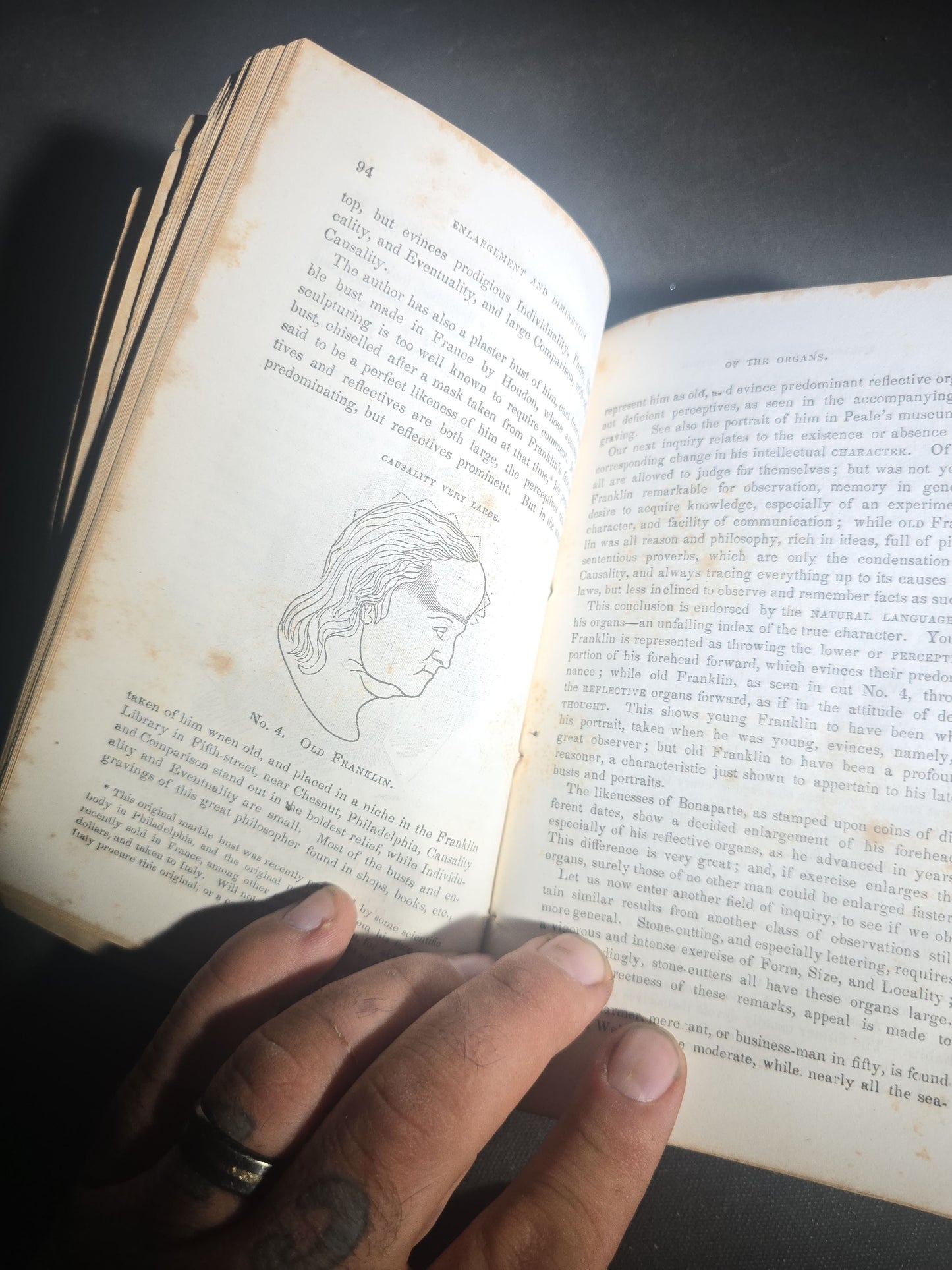 "Self-Culture, and Perfection of Character Including the Management of Youth" Antique Illustrated Phrenology Book by O. S. Fowler, Published by Fowlers and Wells, New York, 1852