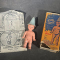 Lot 133 - Vintage "Little Squirt" Manneken Pis Novelty Water Squirting Figure No. 140 with Original Box and Paper Insert, Manufactured by Commonwealth Products Co., New York, New York