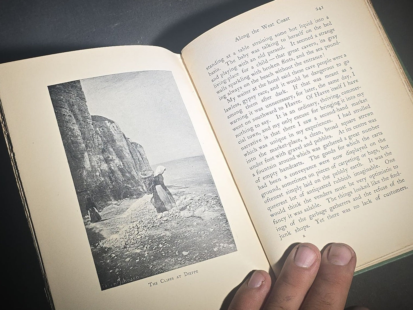 "Along French Byways" Antique Illustrated French Travel Book by Clifton Johnson, Published by The Macmillan Company, New York, 1900