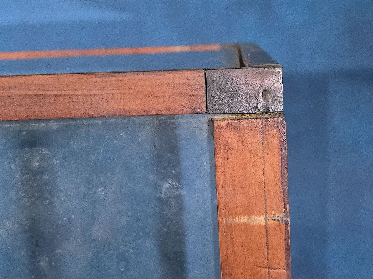 Vintage Handmade Ship Model of the "Incitata" Light Trireme, Imperial Roman Navy, in Glass Display Case, by Frederick S. Pope, 1951