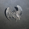 Lot 052 - Vintage Sterling Silver Figural Bat Brooch, Marked 925, Total Weight 10.46 g