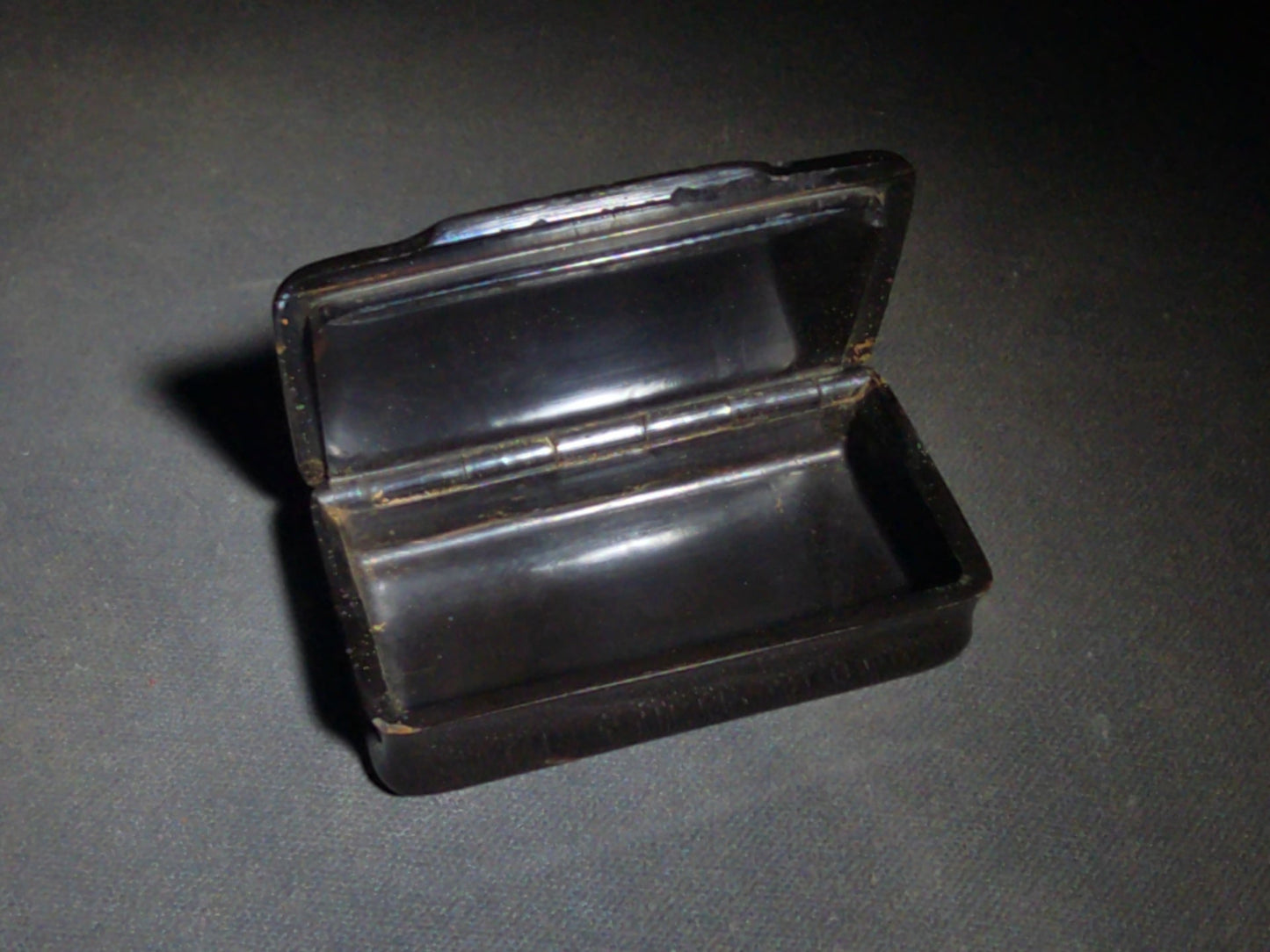 Antique Victorian Tortoiseshell Snuff Box