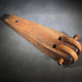 Lot 055 - Antique Wooden Loom Pulley, 10-1/2" L