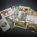 Lot 175 - Grouping of 10 Antique and Vintage Military and Patriotic Postcards Including WWI French Prisoner of War R.P.P.C. from Meschede, Germany, Winston Churchill WWII Portrait, Grant's Tomb, and City Hall Subway Station, New York