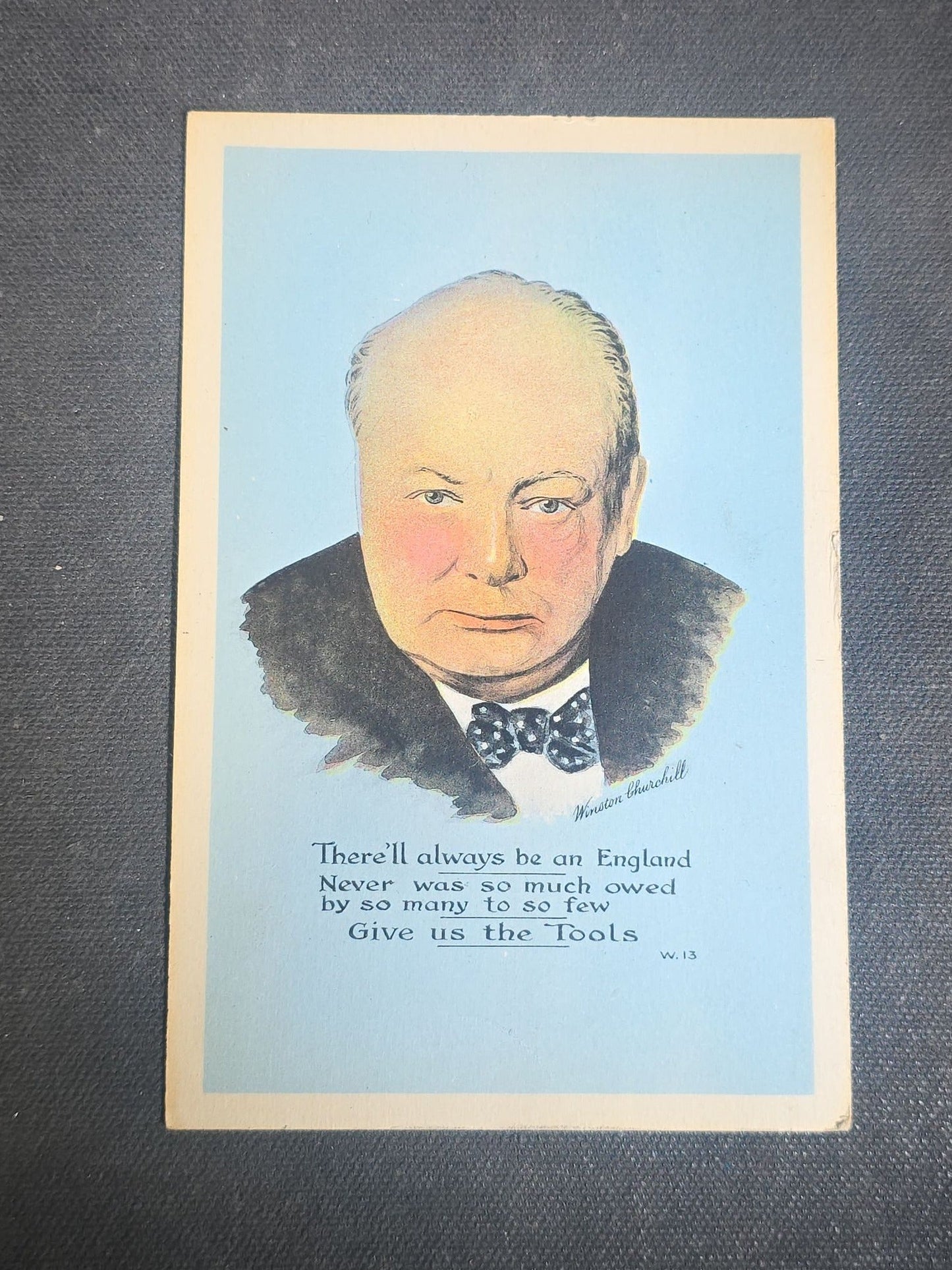 Grouping of 10 Antique and Vintage Military and Patriotic Postcards including WWI French Prisoner of War R.P.P.C. from Meschede, Germany, Winston Churchill WWII Portrait, Grant's Tomb, and City Hall Subway Station, New York