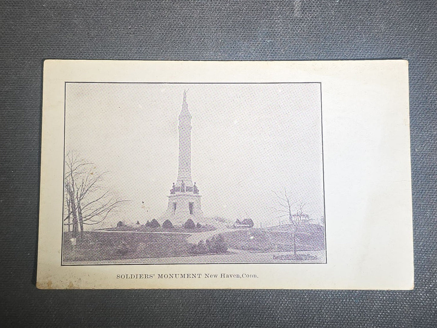 Grouping of 10 Antique and Vintage Military and Patriotic Postcards including WWI French Prisoner of War R.P.P.C. from Meschede, Germany, Winston Churchill WWII Portrait, Grant's Tomb, and City Hall Subway Station, New York