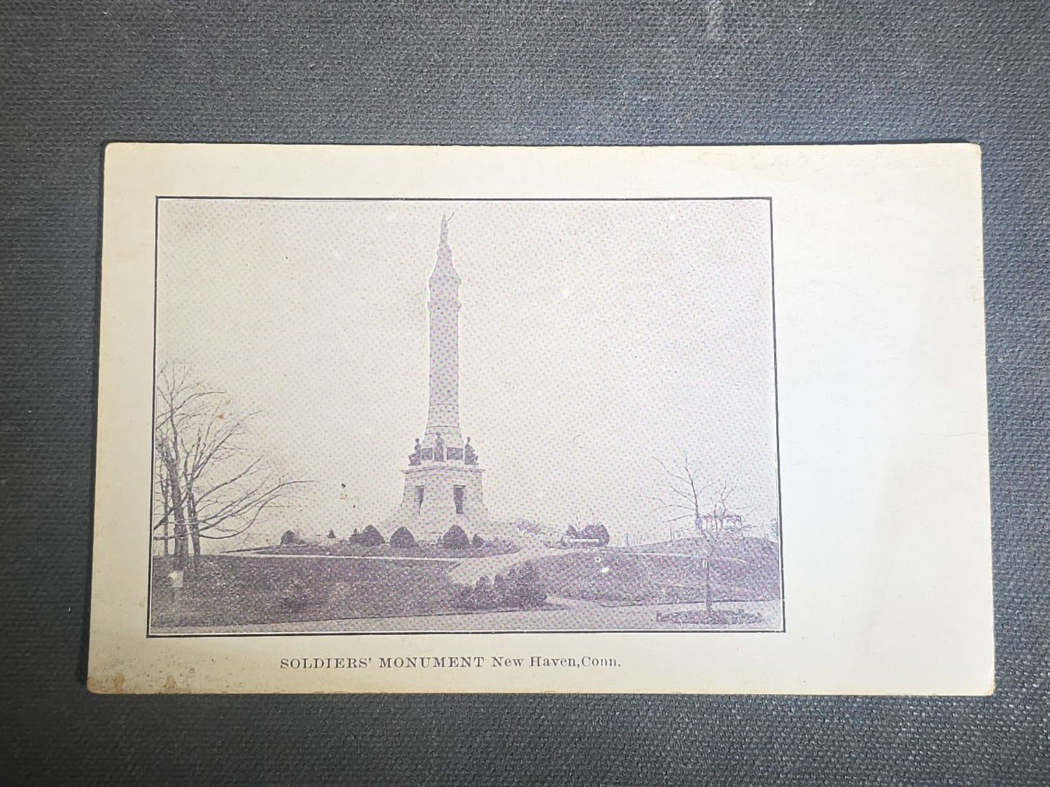 Grouping of 10 Antique and Vintage Military and Patriotic Postcards including WWI French Prisoner of War R.P.P.C. from Meschede, Germany, Winston Churchill WWII Portrait, Grant's Tomb, and City Hall Subway Station, New York