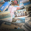 Lot 176 - Grouping of 30+ Antique and Vintage Nautical and Coastal Postcards Including U.S. Sailors Life "Music on Board," Panama Canal Gatun Locks, Portland Head Light, Provincetown Fishermen Quarters, and Old Orchard Beach Comic