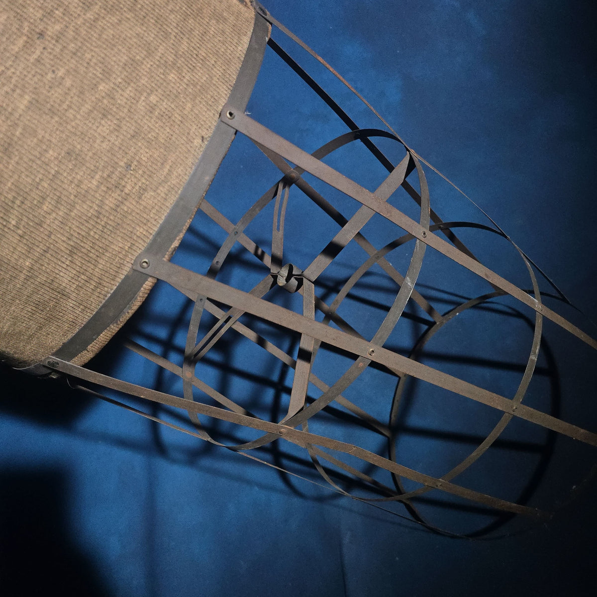 Antique Dress Form with Metal Skirt Cage, Manufactured by Acme Form Company, Includes Stand (Not Pictured)