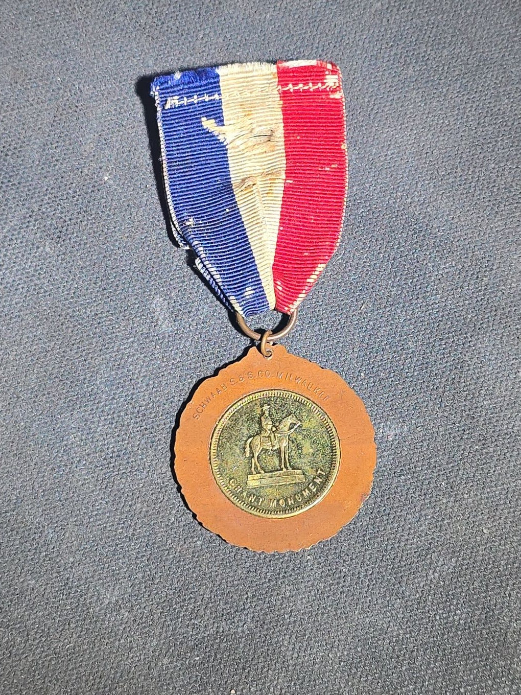 Grouping of Eight Antique Fraternal and G.A.R. Medals, Badges, and Accessories including I.O.O.F. Idlewool Lodge No. 652, Knights of Pythias Trinity Commandery Augusta, Maine, and G.A.R. Encampment Souvenir Badges