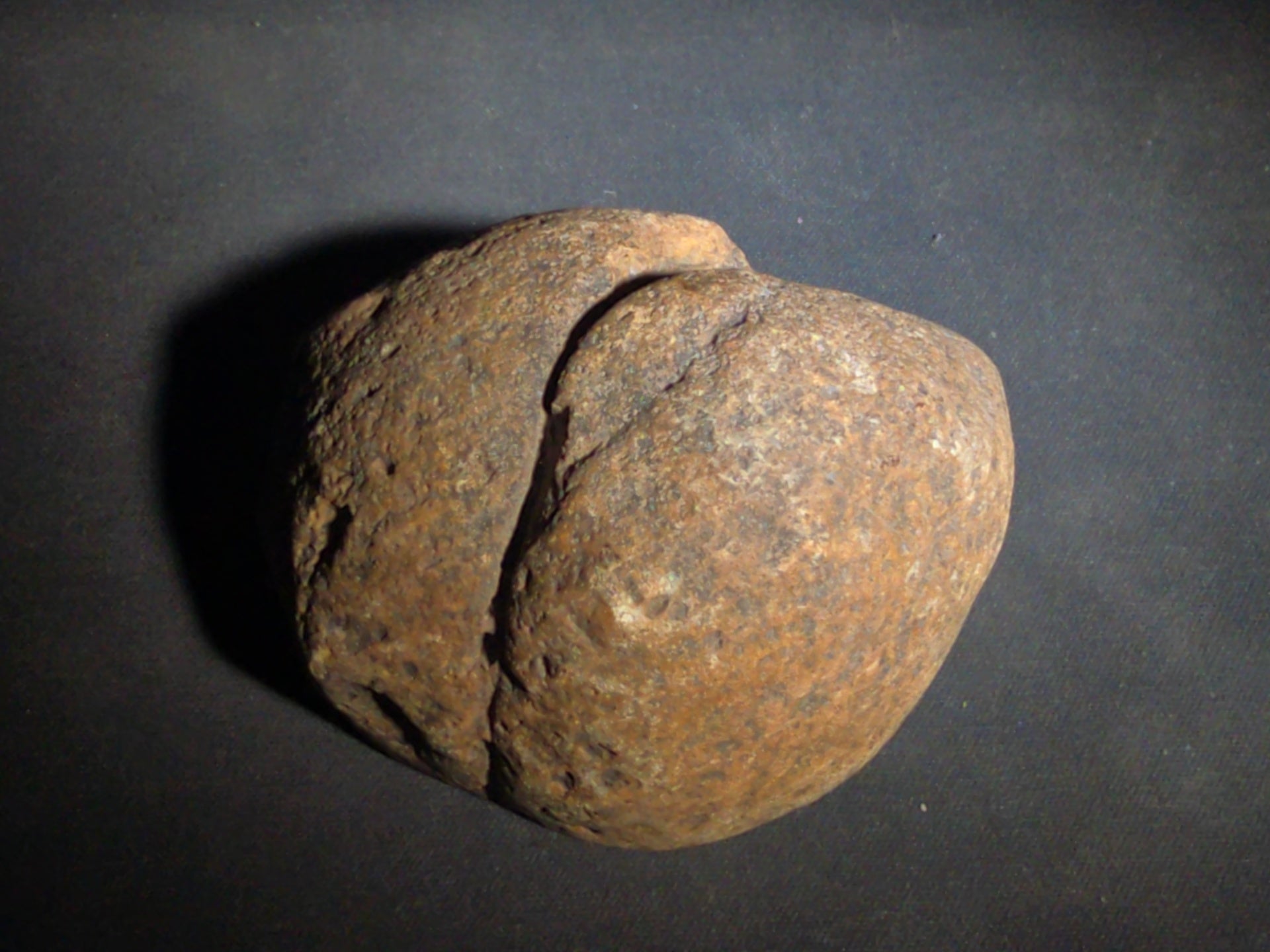 Polished Agate Nodule with Banded Interior