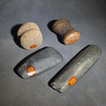 Lot 079 - Grouping of Four Antique Native American Stone Tools