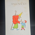 Lot 145 - Antique Halloween Postcard with Witch and Boy, "Hallowe'en," Series No. 6029, the Pink of Perfection, Published by the Fairman Co., Cincinnati, Ohio and New York, New York, Unused
