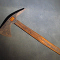 Lot 081 - Antique Iron Pick-Head Hatchet with Wood Handle, 10-3/4" L