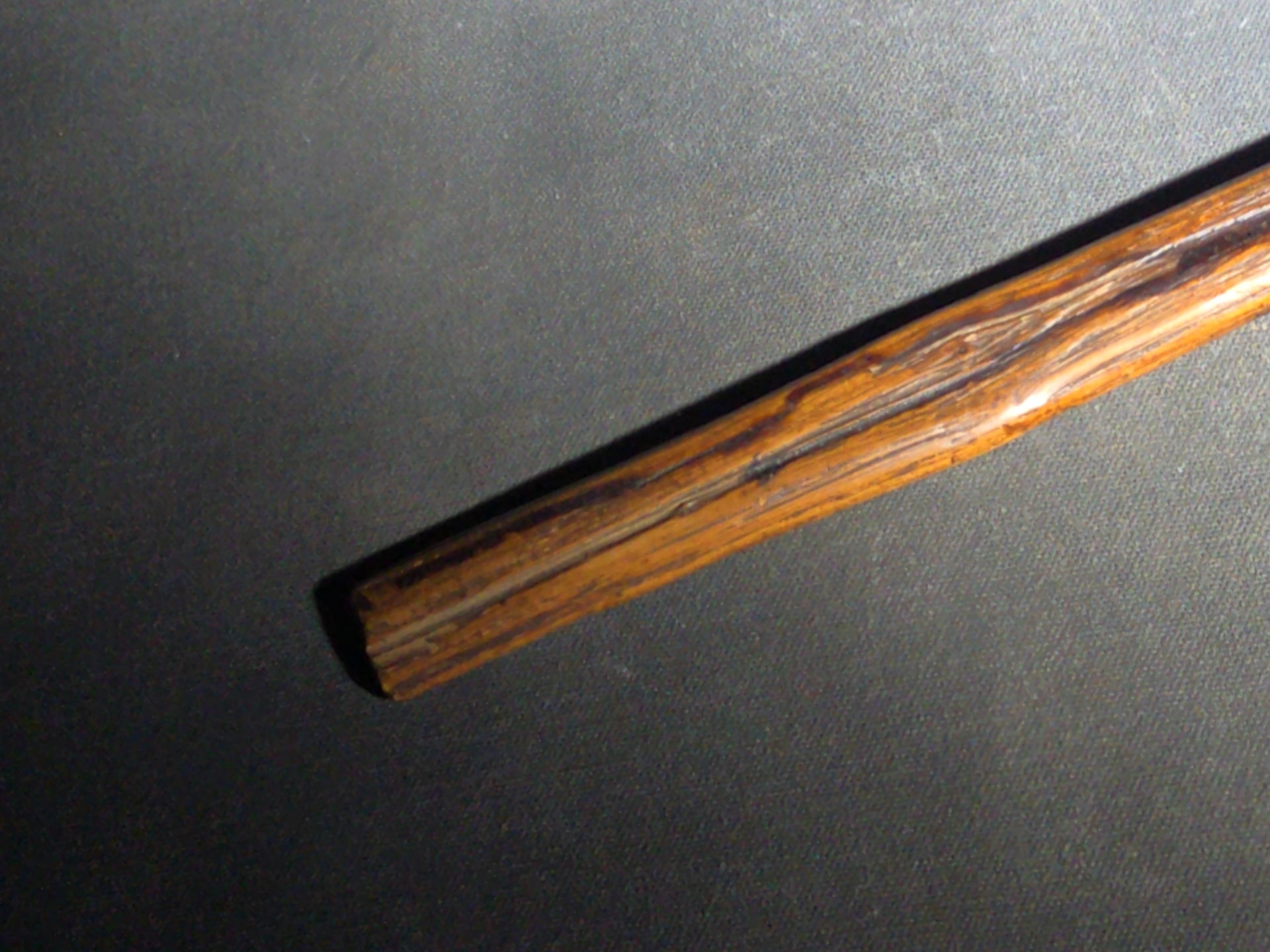 Antique Iron Pick-Head Hatchet with Wood Handle