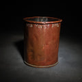 Lot 075 - Antique Copper Pint Measure Engraved "New River Arms," Turnford, Broxbourne, Hertfordshire, 4-1/4" H
