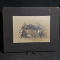 Lot 084 - Antique Board-Mounted "Selfie" Photograph of a Group of Men Arranged in the Shape of the Letter "H" With "Hikers" Banner and Cross, Self-Timed Shutter Release