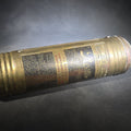 Lot 180 - Antique Pyrene Brass One-Quart Pump-Type Fire Extinguisher with Wall-Mount Bracket, Manufactured by Pyrene M'F'G Co., New York, New York