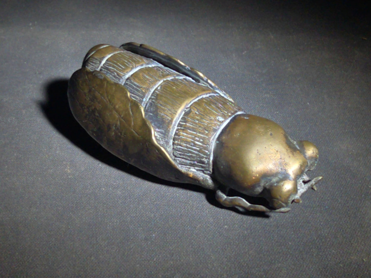 Vintage Bronze Fly Sculpture, Signed Arthur Hacker