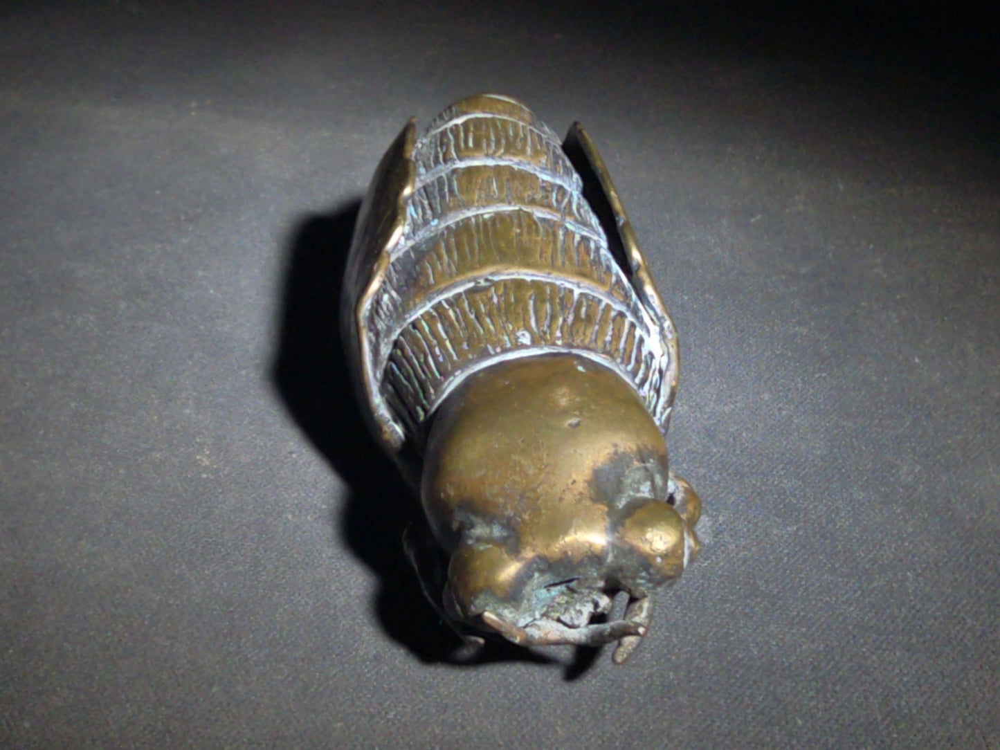 Vintage Bronze Fly Sculpture, Signed Arthur Hacker