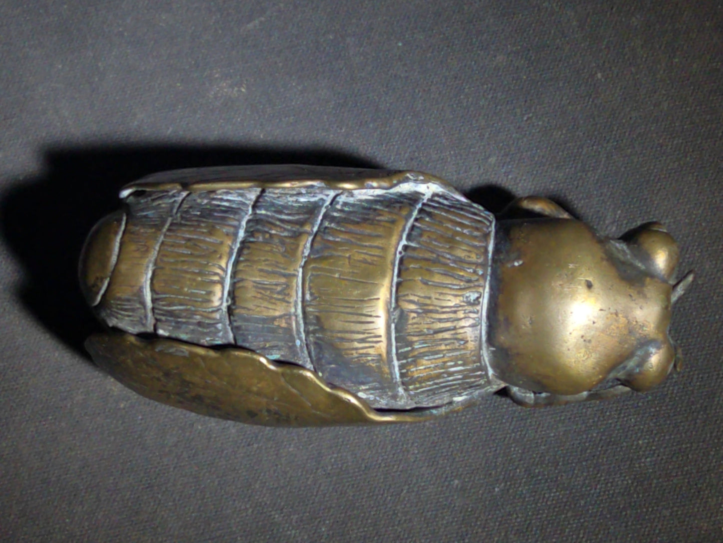 Vintage Bronze Fly Sculpture, Signed Arthur Hacker