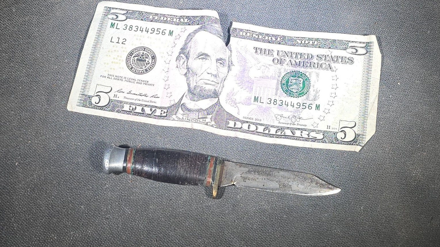 Vintage Miniature Fixed-Blade Knife with Leather Sheath, Manufactured by William Rodgers, Sheffield, England
