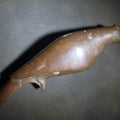 Lot 136 - Vintage Egyptian Revival Copper Falcon Figure, 9-1/2" L