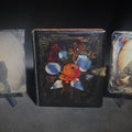 Lot 097 - Trio of Antique 1/6th Plate Photographs and Case Including Uncased Daguerreotype Photograph of a Seated Woman, Uncased Ambrotype Photograph of a Woman and Child, and Papier-Mache Case with Mother-Of-Pearl Inlay