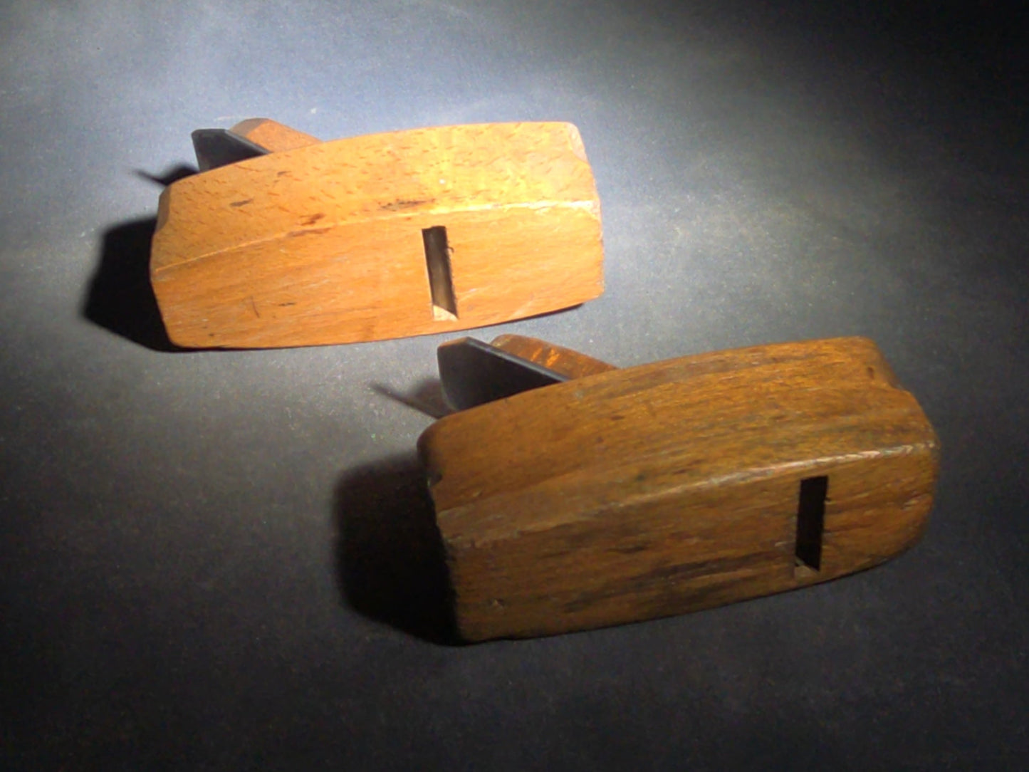 Grouping of Four Antique Wooden Block Hand Planes