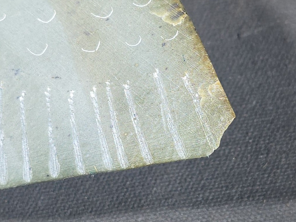 Vintage Carved Stone Bird in Flight with Incised Feather Detail, From an Inuit Art Collection