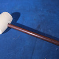 Lot 075 - Antique Ivory and Hardwood Gavel, 12" H