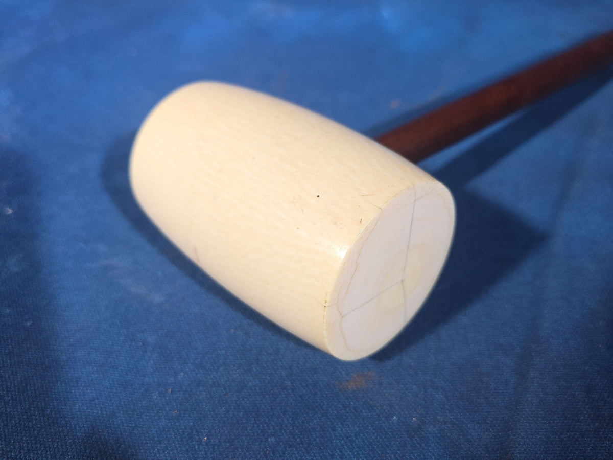 Antique Ivory and Hardwood Gavel