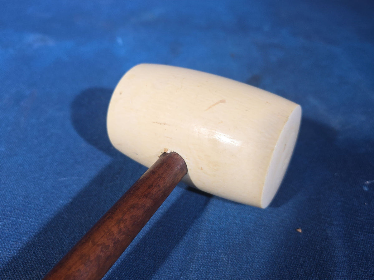 Antique Ivory and Hardwood Gavel
