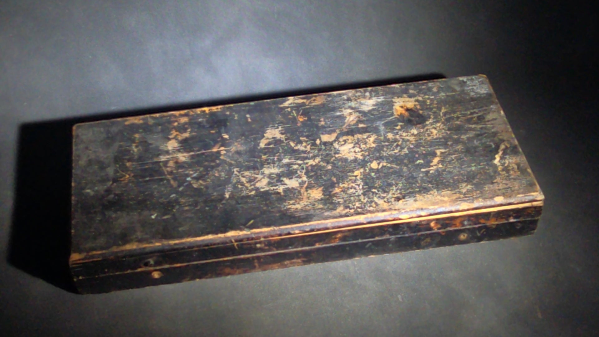 Antique S.S. White Dental Mfg. Co. Steel Tooth Die Set in Wooden Case with Indexed Chart