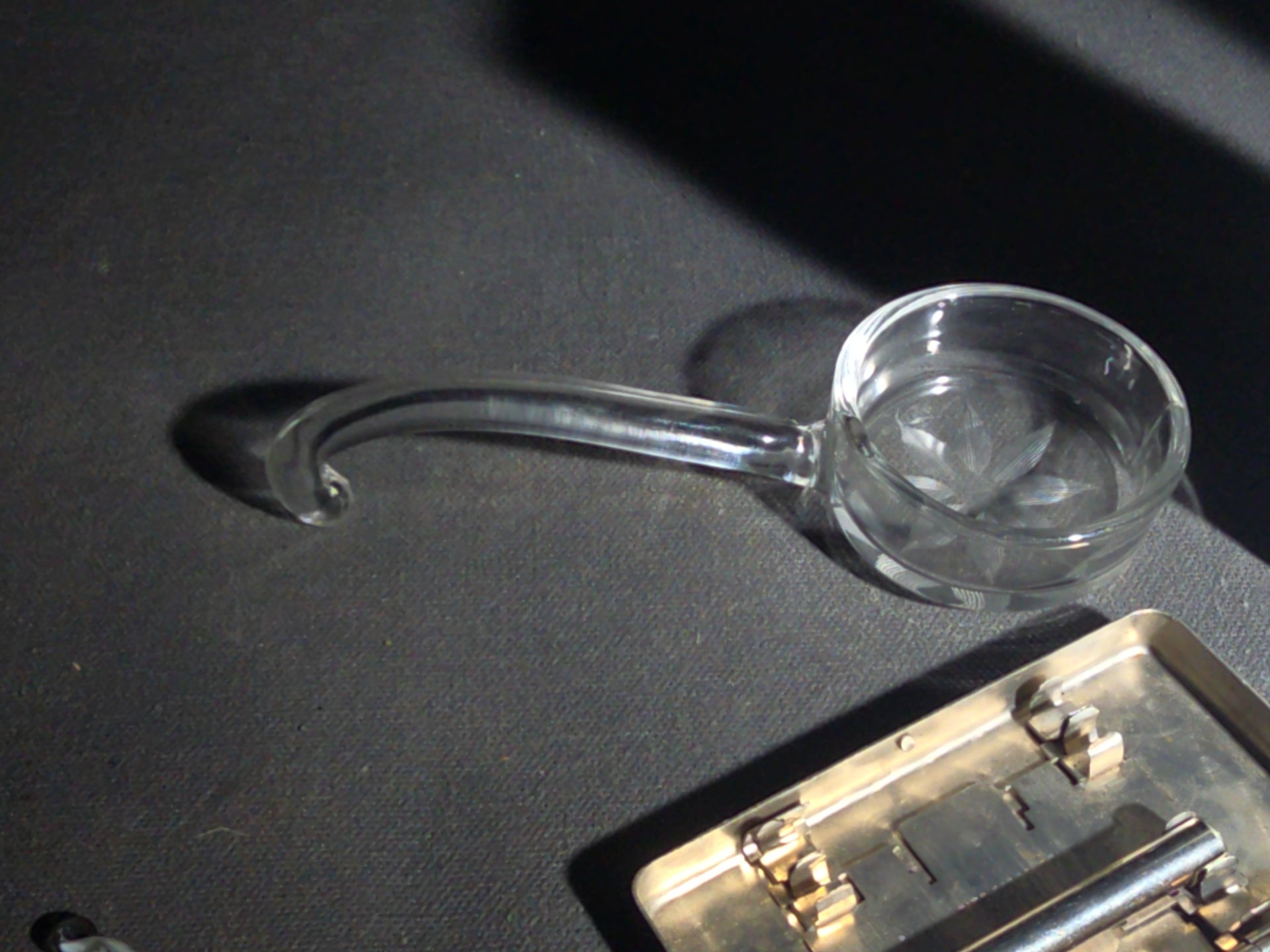 Grouping of Vintage Dental and Medical Pieces including Eli Lilly Merthiolate Twin Refill Box, Glass Syringe, and Chrome Dental Aspirating Syringe